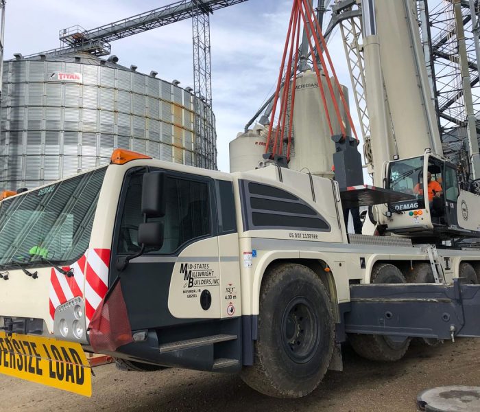 Mid-States Crane & Trucking crane truck